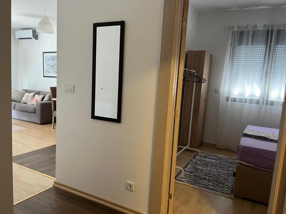 Lovely Pink Flat Apartment Podgoriţa Exterior foto